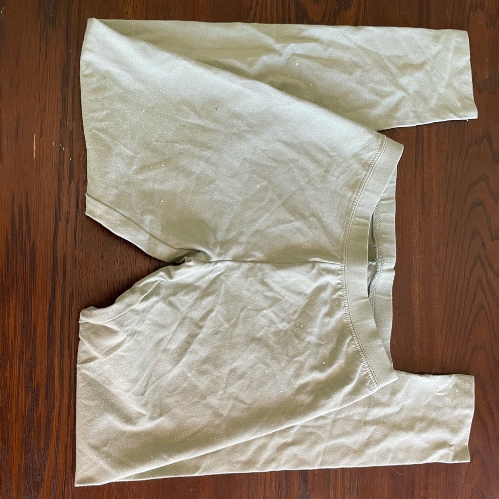 Girls Sage Sparkle Leggings